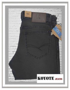 Pantalón de hombre vaquero elástico Koyote 532165
