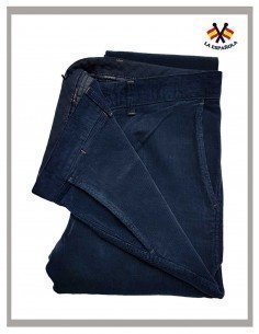 Pantalón Chino pana elástica La Española marino 2