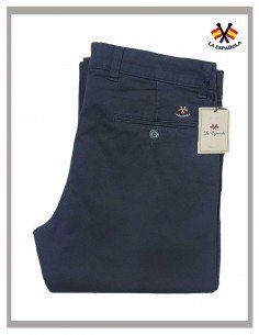 Pantalón hombre chino La Española en gris plomo 10494 2