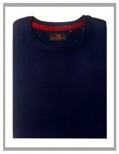 Jersey hombre básico caja azul marino Hosiery Mod-810