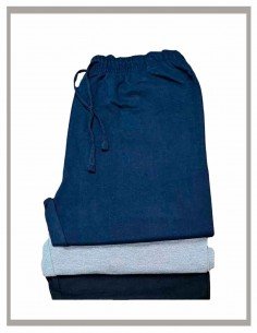 Pantalón deporte sin puño LOSAN gris jaspe Mod-6E05AA 2