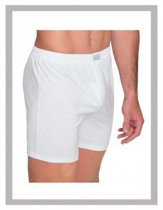 Boxer abierto tallas grandes Ferrys hilo de escocia blanco 5434 2