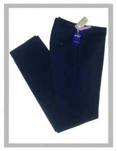 Pantalón hombre vestir Beytom sin pinzas marino Mod-Dublin- 2