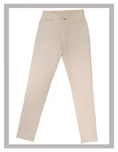 Pantalón chica pitillo Push-Up en beige claro Strategga V3 2