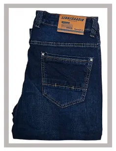 Pantalón vaquero hombre Leggendario elástico semi pitillo 2487 2