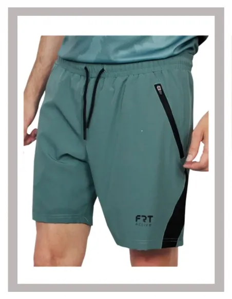 Corto hombre deportivo técnico en verdoso Forestal 101569 Corto hombre deportivo técnico en verdoso Forestal 101569