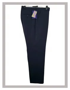 Pantalón hombre vestir Beytom sin pinzas azul Mod-Dublin 2