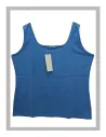 Camiseta mujer de tirante ancho en azul añil Strategga 3365
