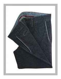 Pantalón chino de hombre en gris piqué La Vespita Mod-50932 2