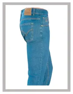 Pantalón vaquero hombre piedra claro LA ESPAÑOLA elástico 2