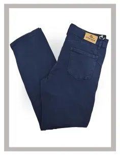 Pantalón de chica vaquero recto en azul marino de Strategga V14 2