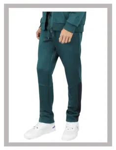 Pantalón deportivo verde botella de tallas grandes Forestal Mod-100162