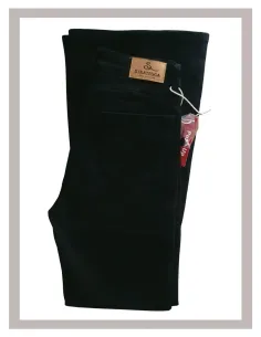 Pantalón de chica elástico de campana en negro Strategga V18 2