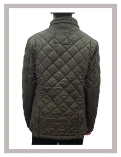 Parka de hombre para vestir La Española en verde caza 10928 2