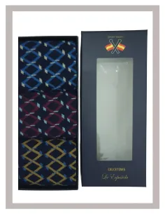 Calcetines hombre LA ESPAÑOLA Pack-3 Mod-19134 2