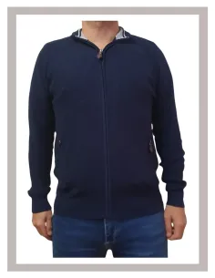 Chaqueta de hombre de algodón en marino Urban Mod-Irati 2