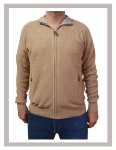 Chaqueta de hombre de algodón en camel Urban Mod-Irati 2