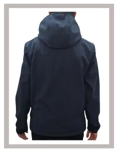 Cazadora de hombre neopreno azul marino JJ REBEL Hybrid 2