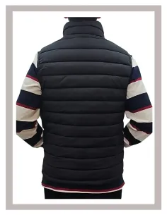 Chaleco hombre husky en negro JJ REBEL Warmer 2