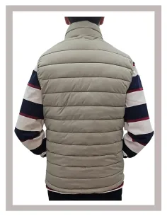 Chaleco hombre husky en crudo JJ REBEL Warmer 2