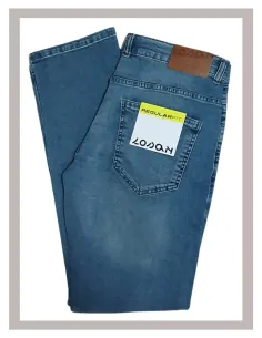 Pantalón vaquero hombre recto piedra Losan 25002 2