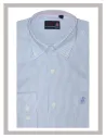 Camisa hombre oxford rayas azul celeste Forestal 900203