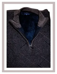 Jersey hombre en marrón tallas grandes Forestal 330575 2