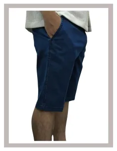 Bermuda corte chino de hombre en vaquero elástico MASTINO H-072 2