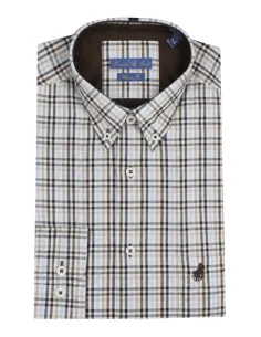 Camisa hombre viella tallas grandes de cuadros de Forestal 900745