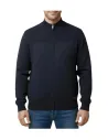 Chaqueta hombre punto de tallas grandes en marino Forestal 350584