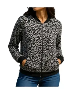 Chaqueta de mujer manga larga estampada Strategga 1255