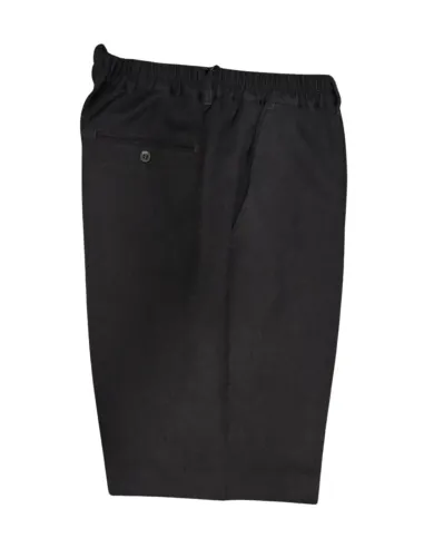 Pantalón de hombre vestir con goma en gris marengo LUIYI'S Mod-Praga