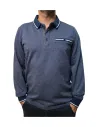 Polo de hombre manga larga en marino Myffles 9742