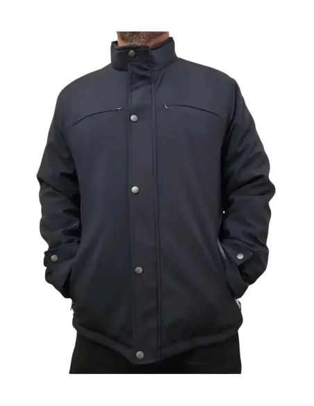 Parka de hombre en azul marino Tem Formula Potes