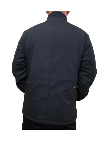 Parka de hombre en azul marino Tem Formula Potes-1