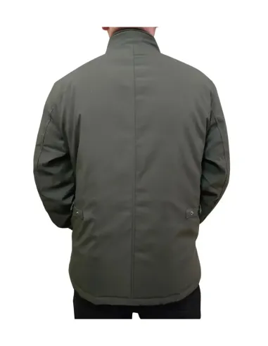 Parka de hombre en verde kaki Tem Formula Potes-1