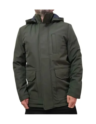 Parka de hombre La Española en verde caza 10991