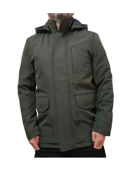 Parka de hombre La Española en verde caza 10991
