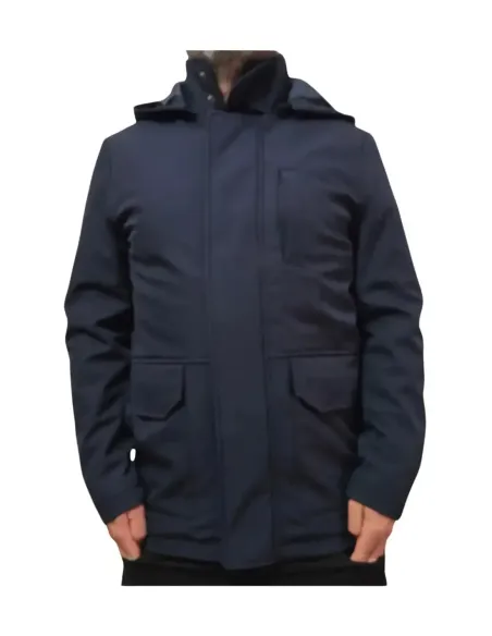 Parka de hombre La Española en azul marino 10991