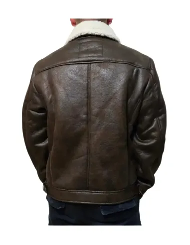 Chaqueta aviador La Vespita en marrón 51166-2