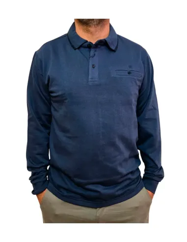 Polo de hombre manga larga en azafata Luiyi's 580