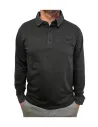 Polo de hombre manga larga en marengo Luiyi's 580
