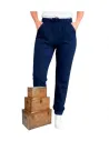 Malla mujer marino de algodón-lycra con bolsillos mod. 155