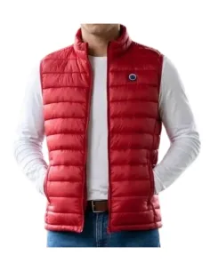 Chaleco hombre husky La Vespita en granate 50700