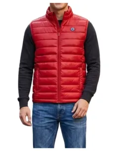 Chaleco hombre husky La Vespita en granate 50700 2