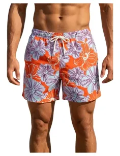 Bañador de hombre naranja La Vespita 50600 2