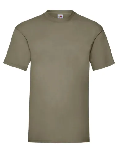Camiseta FRUIT OF THE LOOM manga corta beige