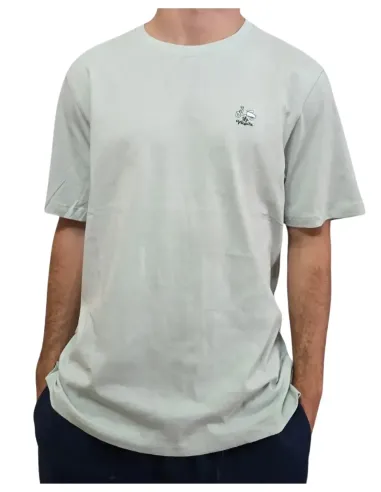 Camiseta de hombre La Vespita en verde claro 51090