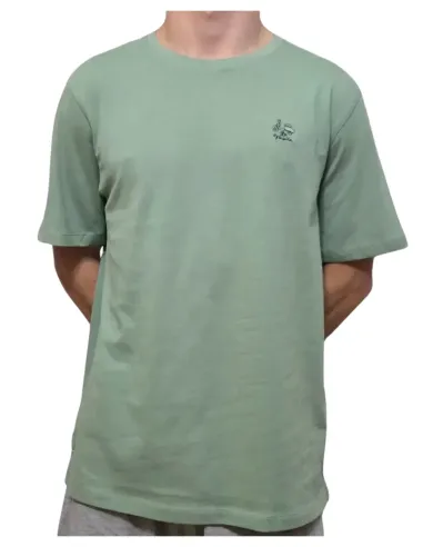 Camiseta de hombre La Vespita en verde kaki 51090