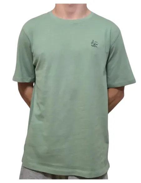 Camiseta de hombre La Vespita en verde kaki 51090